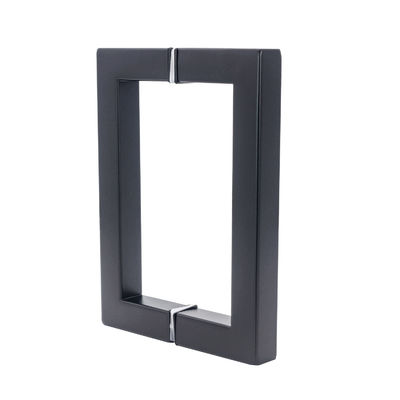 Portón de puerta de ducha cuadrada de acero inoxidable 6 "8" de espalda a espalda para el diseño de hoteles modernos