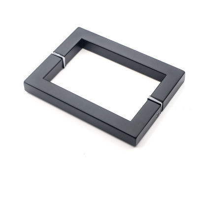 Portón de puerta de ducha cuadrada de acero inoxidable 6 "8" de espalda a espalda para el diseño de hoteles modernos