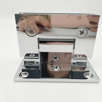Puertas de cristal de baño de bronce sólido para puertas de baño de cristal para puertas de ducha de cristal de 10-12 mm