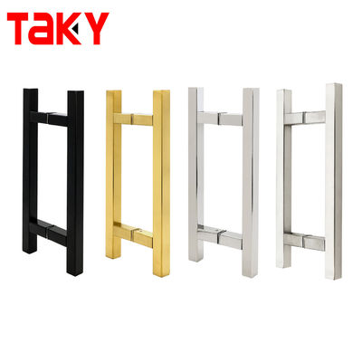 15x25 Rectangular Tubo de la ducha elegante y moderna Matt Negro Puertas y puertas de ventanas