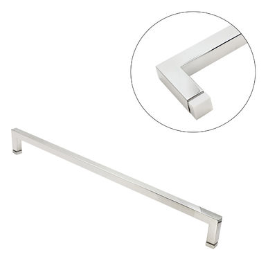 6-14mm espesor de vidrio acero cuadrado forma L puerta de vidrio doble grande de agua corriente puja ducha puertas