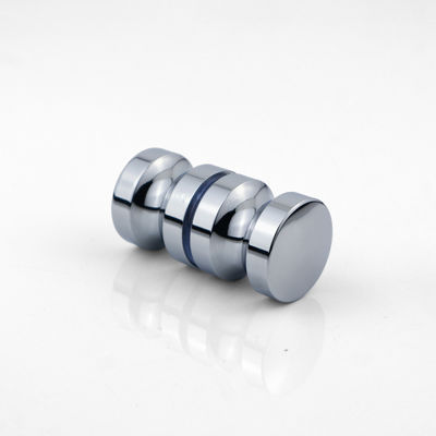 Larga vida útil doble mango de metal para puerta corredera de vidrio en material de acero inoxidable