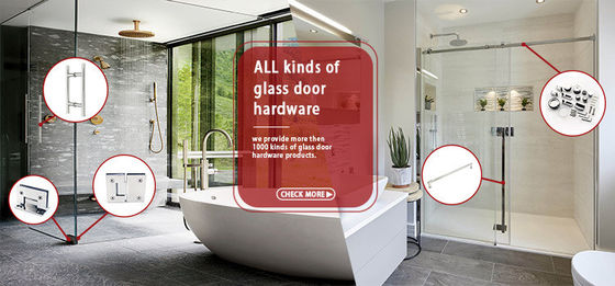 Sistema deslizante de acero inoxidable para puertas plegables de vidrio en estilo europeo chino moderno