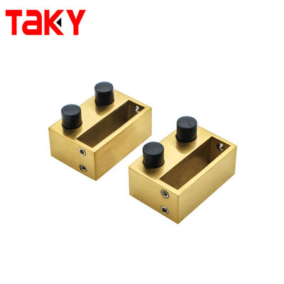 Diseño moderno de doble barra de tubería sin marco Ss304 8-12mm Accesorios de puertas corredizas de ducha