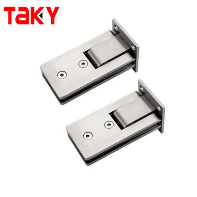 Cadena de ducha de vidrio de 12 mm en material de acero inoxidable de trabajo pesado para baños modernos