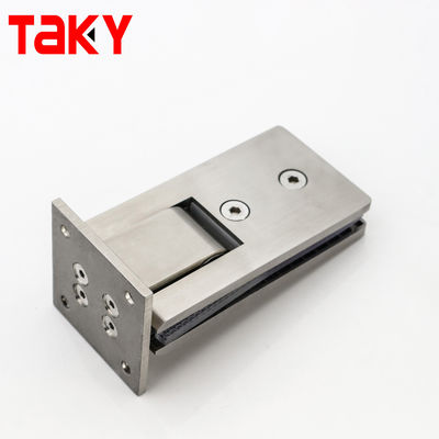 Cadena de ducha de vidrio de 12 mm en material de acero inoxidable de trabajo pesado para baños modernos