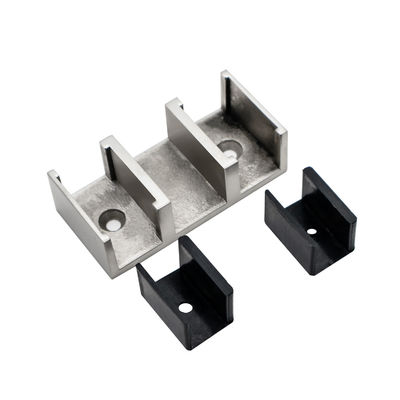 Accesorios deslizantes de ducha de vidrio con puerta de ducha deslizante moderna