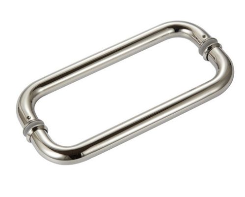 Manilla de tira de oro rosa para la puerta de la ducha 203 * 203mm 8-12mm espesor de la puerta incluido