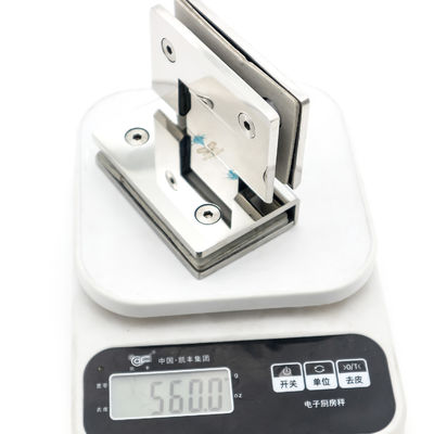 90 grados de vidrio a vidrio Hardware Baño puerta de ducha bisagras de giro para 600-800mm de ancho