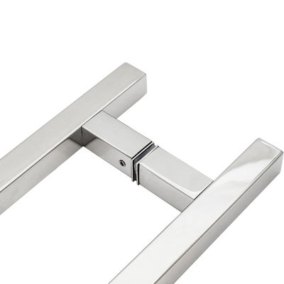 Botones de las puertas de las duchas con manija de tira vertical de acero inoxidable y SS 304