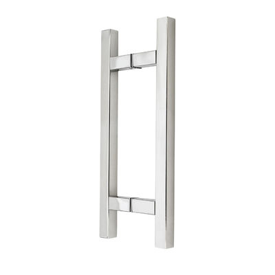 Botones de las puertas de las duchas con manija de tira vertical de acero inoxidable y SS 304