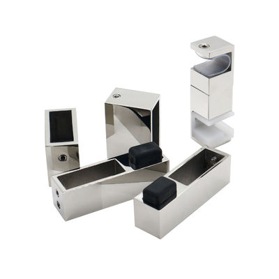 Rodillos sin marco de acero inoxidable de ruedas colgantes, rieles deslizantes, puertas de cristal, baños de graneros, duchas y equipos de hardware