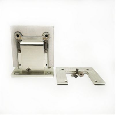 Clampada de vidrio puerta de ducha negro bisagra larga vida y diseño elegante para baños