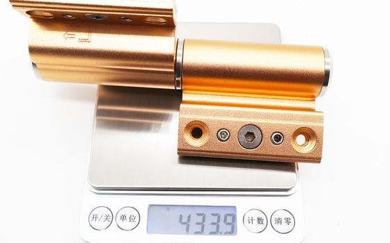 Accesorios para puertas de cristal dorado a cristal