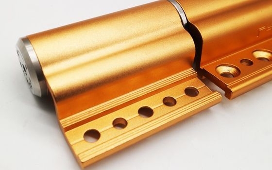 Accesorios para puertas de cristal dorado a cristal