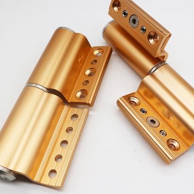 Accesorios para puertas de cristal dorado a cristal