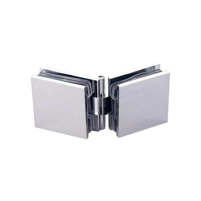 Grilleta de vidrio a vidrio de acabado de latón pulido para pantallas de vidrio de 8-12 mm