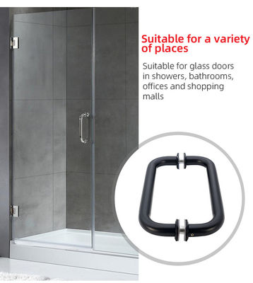 Estilo de diseño moderno mango de tira vertical de acero inoxidable para la puerta de la ducha y la puerta principal