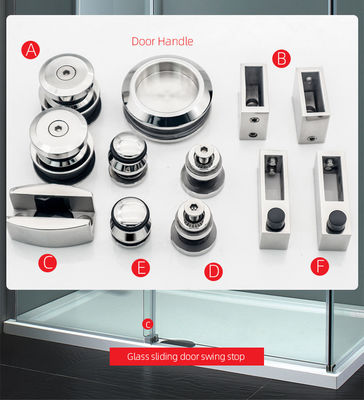 Puerta corredera de granero de estilo abierto y kit de hardware con otro material de bandeja
