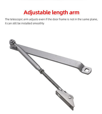 45-65 KG Capacidad de carga Cerradura automática de puertas de aluminio con 2 velocidades y consumo