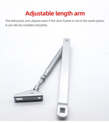Modernice su espacio cerradora de puerta corredera automática de aleación de aluminio para puertas de menos de 950 mm