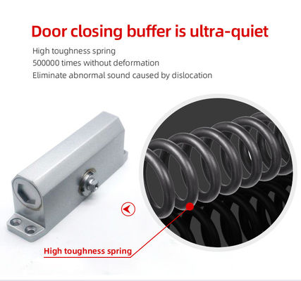 Cerradura de puertas de aluminio hidráulico de trabajo pesado 60KG Velocidad ajustable