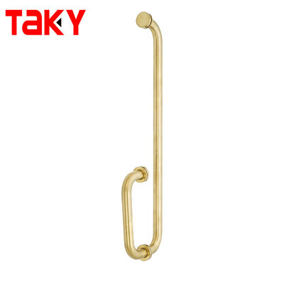Personalización de aluminio de acero inoxidable Hardware Pull Manos de la ducha pantalla de cristal Mano de la puerta