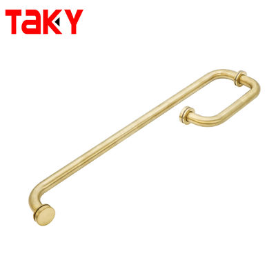 Personalización de aluminio de acero inoxidable Hardware Pull Manos de la ducha pantalla de cristal Mano de la puerta