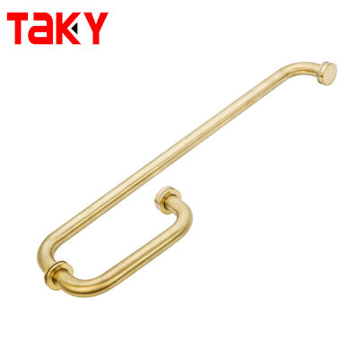 Personalización de aluminio de acero inoxidable Hardware Pull Manos de la ducha pantalla de cristal Mano de la puerta