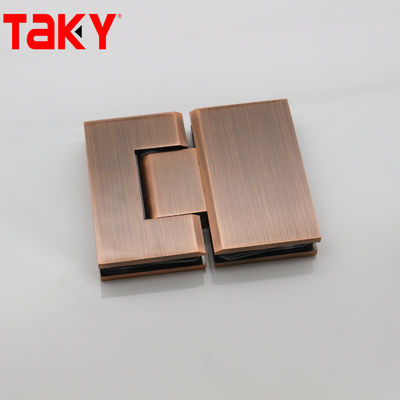 Accesorios de hardware de baño Accesorios de acero inoxidable de cristal de 180 grados, abrazadera de puerta de ducha, bisagra