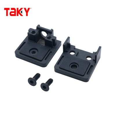 Soporte de abrazadera de vidrio de acero inoxidable 304 para puertas correderas