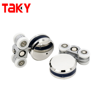 Rodillo para puerta corredera de vidrio de alta resistencia, capacidad de carga de 50 kg+