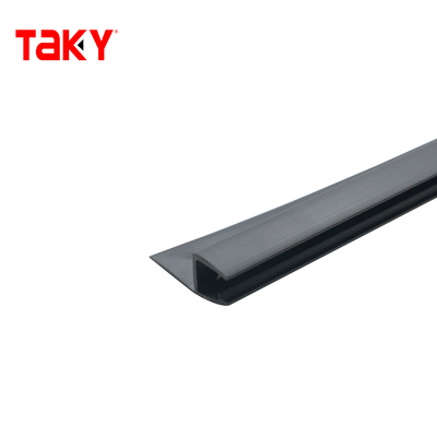 Pvc transparente de la puerta de la ducha de sello de la tira 8-10mm a prueba de agua