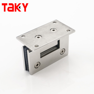 Bisagra para puerta de ducha sin marco para vidrio de 8-12 mm, montaje en pared a 90 grados