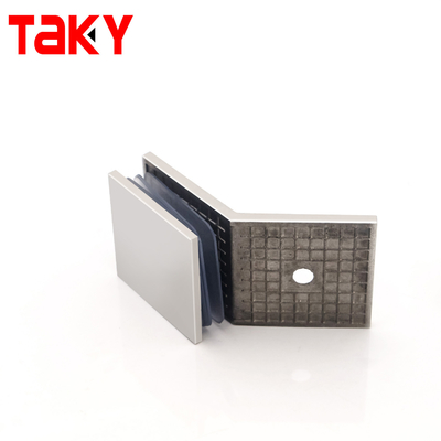 Bracket de sujeción de cristal de acero inoxidable de 135 grados para vidrio de 8-12 mm