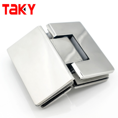 Puerta de ducha 135 grados cuadrados de pantalla de vidrio bisagra bisagra de cierre automático