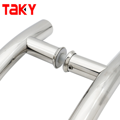 Tubo redondo de acero inoxidable s tipo s tipo de puertas de vidrio deslizante interior