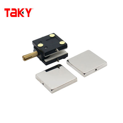 Abrazadera de vidrio a pared con tornillo invisible oculta para mampara de ducha de vidrio a 0 grados