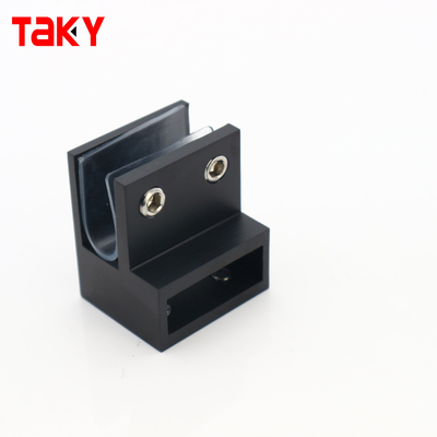 Conector de hardware para mampara de ducha de baño con montaje en pared en forma de F