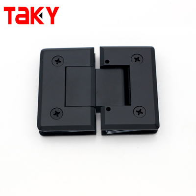 180 grados 8-12 mm de la puerta del baño de vidrio a las bisagras de vidrio