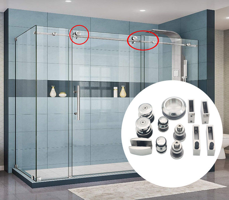 Otros accesorios para las puertas de ducha de vidrio de material corredizo
