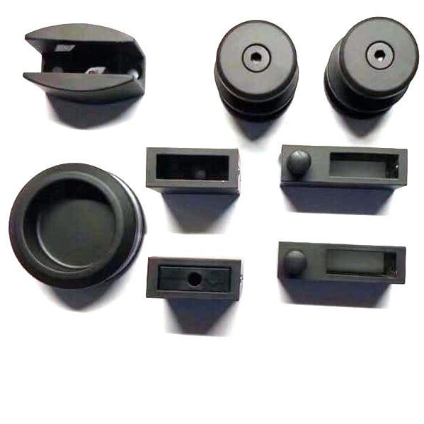 SS304 Materiales de las puertas de baño y de las duchas Accesorios para puertas corredizas de vidrio transparente templado