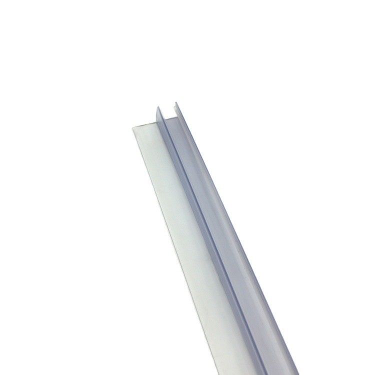 6-12MM Transparente PVC Sellado de la ducha Impermeable de la bañera Sella de la tira para la puerta de vidrio