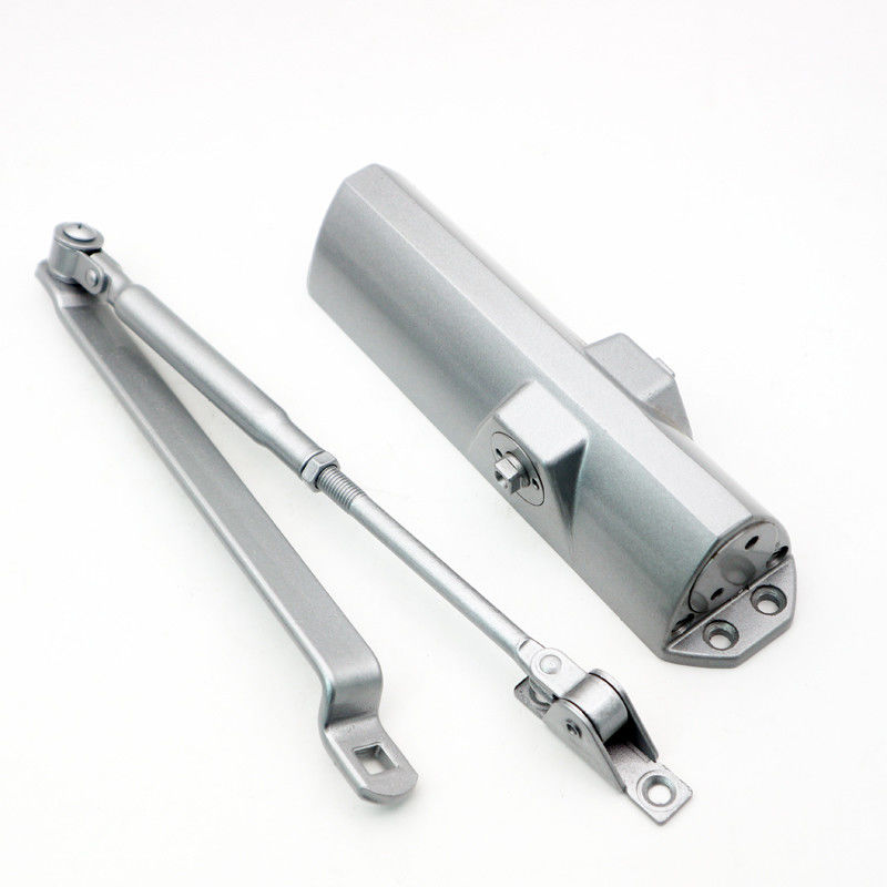 Cerradora de puertas automática de aluminio de trabajo pesado Ferme Porte Automatique con impresión de plata