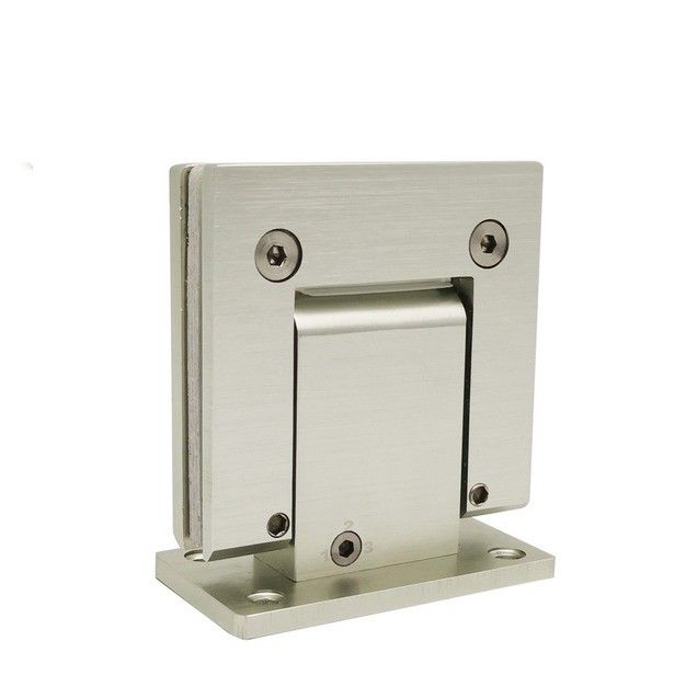 Cubierta de ducha hidráulica de 90 grados para la puerta de cristal del baño normal en aluminio