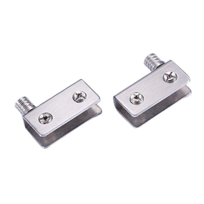 3-10MM espesor de la puerta de cristal puerta bisagra de eje en material de hierro y rendimiento