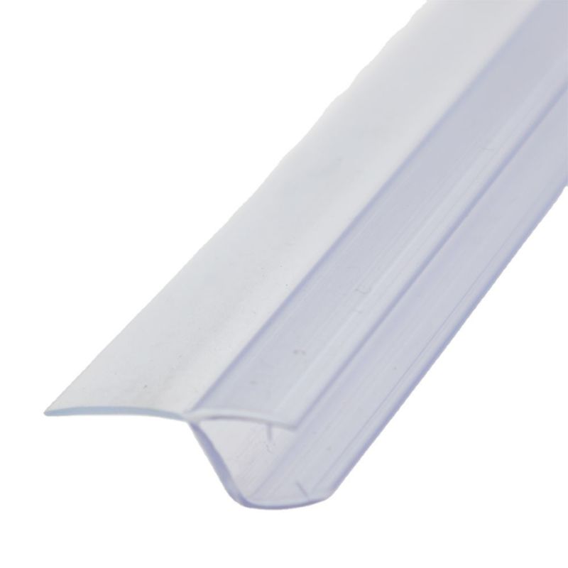 El sello de la puerta de la ducha corredera 8-12 mm tira de goma resistente a la intemperie para el espesor del vidrio 5-12 mm