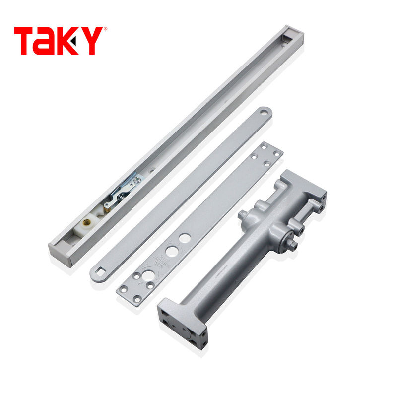 Cierre suave Hidráulico de aluminio Ocultar cerradora de puertas para 5-65kgs Puerta de color personalizado