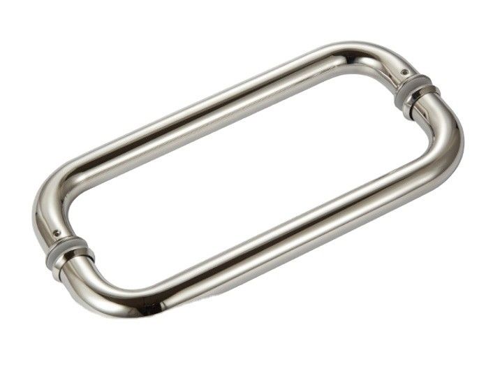 O Tipo de manija de puerta de cristal de acero inoxidable adecuado tanto para uso residencial como comercial