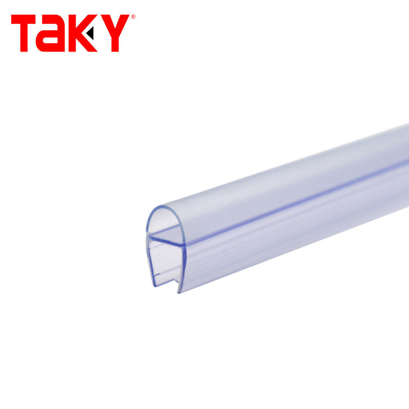 Accesorios de baño modernos Banda impermeable para puertas de ducha de vidrio Estilo de diseño de sello